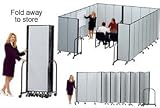 Review SCREENFLEX PARTITIONS  / Portable Partition Flexible Three Panel - Vinyl
