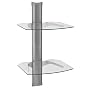 OmniMount Tria-2 Hanging A/V Shelf System (Two Shelves)