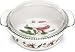 Portmeirion Botanic Garden Round Casserole with Glass Lid 2 Qt
