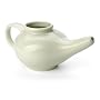 Aromatic Salt Ceramic Neti Pot, Green