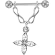 Crystalline Gem Pleasing Perennial Dangle Nipple Shield