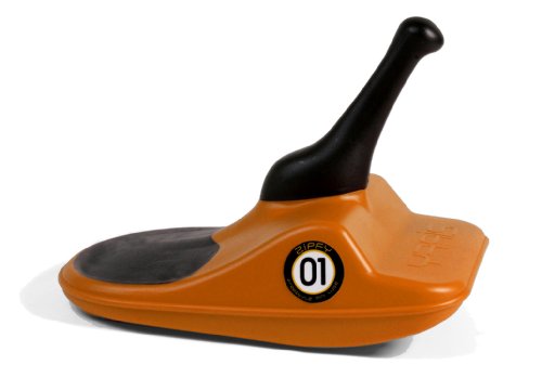 Zipfy Freestyle Mini Luge Snow Sled (Orange)