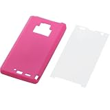 ELECOM docomo REGZA PHONE T-01D用シリコンケース ピンク PD-FT01SCPN