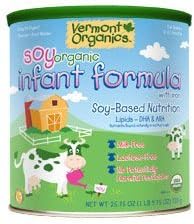 Vermont Organics DHA Soy Infant Formula - 23.2 oz - 6 pk