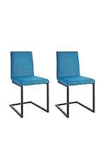 13 Casa Set Silla 2 Uds. Frame B4 Azul