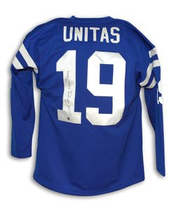 Johnny Unitas Signed Baltimore Colts Jersey
