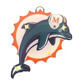 Miami Dolphins NFL Flashing Pin or Pendant