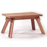 Western Red Cedar Wood Outdoor Patio Stool