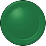Green Paper Dinner Plate 9 24 Pack