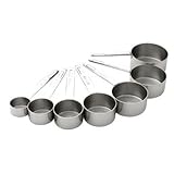 MIU Stainless-Steel 7-Piece Measuring Cup Set