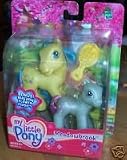 My Little Pony Meadowbrook and Baby flower flash