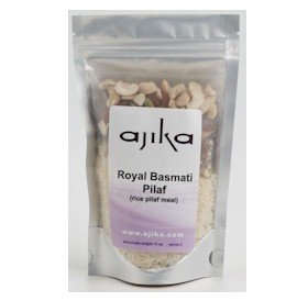 Ajika Royal Basmati Pilaf Instant Meal, Side Dish, Gluten Free, No Salt or Msg
