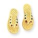 14k Gold Rainbow Enameled Flip Flop Post Earrigns