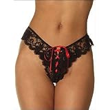 Swiss Miss Crotchless Panty.