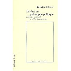 L'Artiste en philosophie politique : Ambrogio Lorenzotti et le bon gouvernement