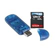 Sandisk 4GB ULTRA II Secure Digital SD HC Memory Card (SDSDH-4096, bulk) & ChiTek USB 2.0 SDHC Card Reader Writer (Blue)
