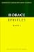 Book Epistles Book I (Cambridge Greek and Latin Classics)