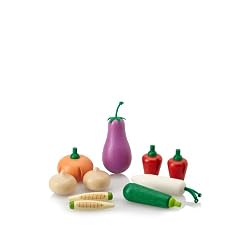 PLAN TOYS VEGETABLE PLAYSET