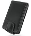 Luxury Black Leather Premium Flip Case for HTC Cruise / XDA Orbit 2