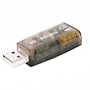 External USB Sound Card Adapter 5.1 for PC Desktop Notebook Laptop 3D