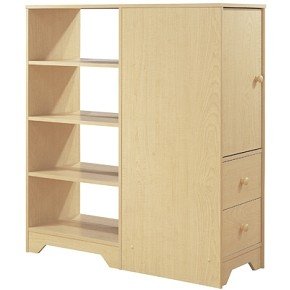 Kitchen: Natural Maple   Loft combo storage unit  Natural Maple   46