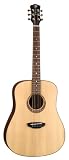 Luna Gypsy Muse Acoustic Guitar, with Hardshell Case