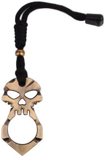 Freedom World Skull Keychain Self Defense Emergency Survival Tool Mini Emergency Hammer