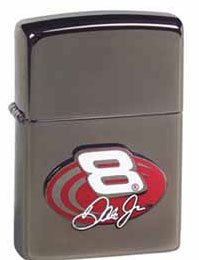 Zippo Dale Earnhardt Jr. Number 8 Swoosh Emblem Lighter