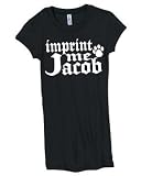 Juniors Black Imprint Me Jacob T-Shirt