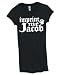 Juniors Black Imprint Me Jacob T-Shirt