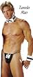 The Tuxedo Man or Bridegroom! - Men's Sexy Lingerie Tuxedo Man Set