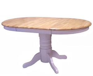 White Finish Farmhouse Dining Table