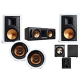 【並行輸入品】Klipsch クリプシュ R-5800-WII In Wall System #1(RC-62II Center-FREE BIC PL-200 1000 Watt Sub)