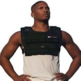 MiR 60Lbs Short Adjustable Weighted Vest (One size fits all. WEIGHTS INCLUDED.)