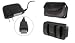 Home Wall AC DC Travel House Battery Charger+Leather Case Holster Cover Side Pouch with Belt Clip For Verizon Nokia 6205 ATT Nokia 6350 Verizon Nokia 7205 Intrigue ATT Nokia Mural 6750 Cricket Samsung Chrono - Auction4tech