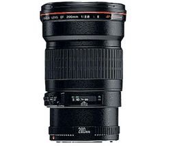 Canon EF 200mm f/2.8L II USM Telephoto Lens for Canon SLR Cameras