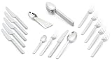 Alessi 4180S24 Besteckgarnitur ""Dry"" 24tlg aus Edelstahl