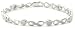 9ct White Gold AMB229054 Ladies 0.25ct Diamond Bracelet