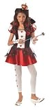 Girls Queen of Hearts Costume size XL 12-14