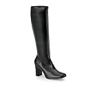 Stretch-Stiefel schwarz