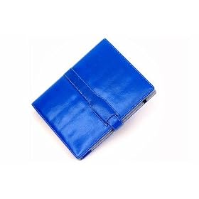 M-edge Executive Jacket for Kindle 2 (Genuine Leather--Sapphire Blue)