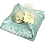 Cloud b Velboa Blanket Set w/ Lab - Blue