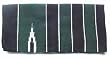 34 x 64 HUNTER GREEN BLACK Navajo Print Saddle Blanket