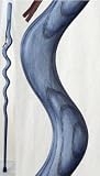 Denim Brazos River Bend Walking Stick