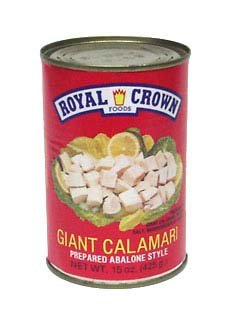 Royal Crown Giant Calamari Abalone, Style 15 oz. by Royal Crown