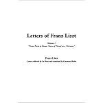 Letters of Franz Liszt book cover