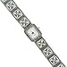 Sterling Silver Marcasite Square Band Watch
