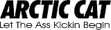 Arctic Cat vinyl decal sticker