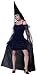Gothic Princess Costume with Cone Hat - Black or White