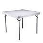 Lifetime 22315 37-Inch Square Folding Table with 37-Inch Square Molded Top, White Granite
